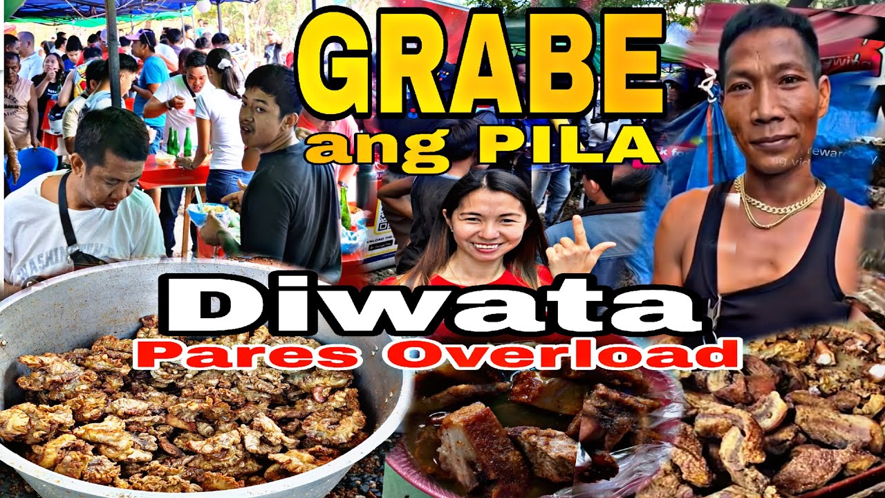 GRABE ANG PILA | DIWATA Pares OVERLOAD Dinudumog Most Trending Paresan in MANILA