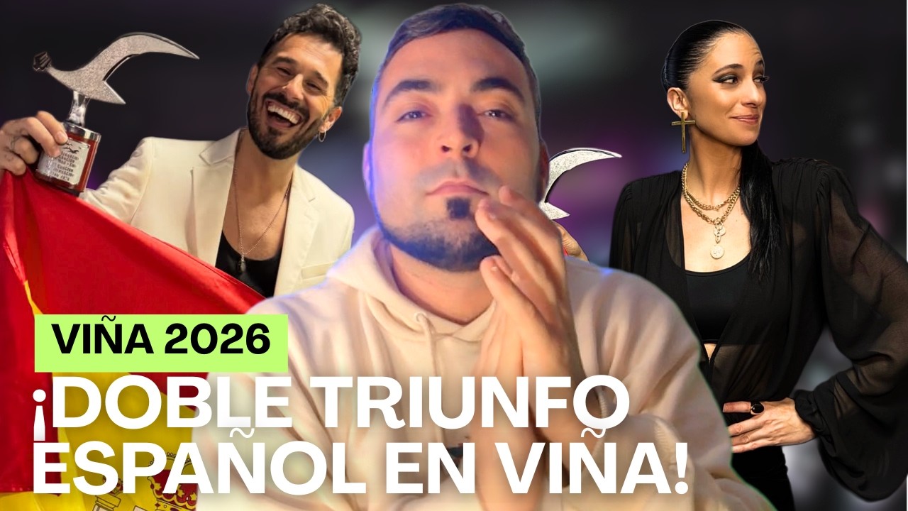 ¡Éxito español en Viña del Mar 2026 con María Peláe y Antoñito Molina!