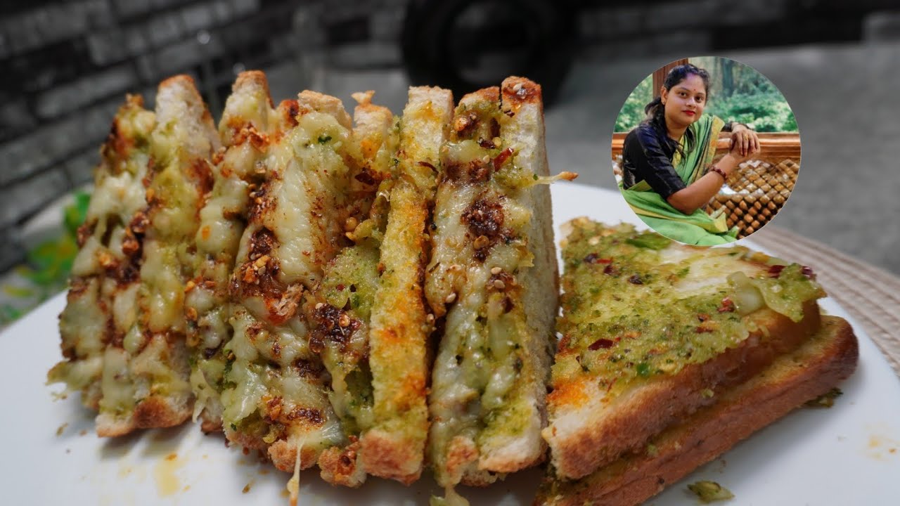 Cheesy Garlic Bread Recipe #trending 