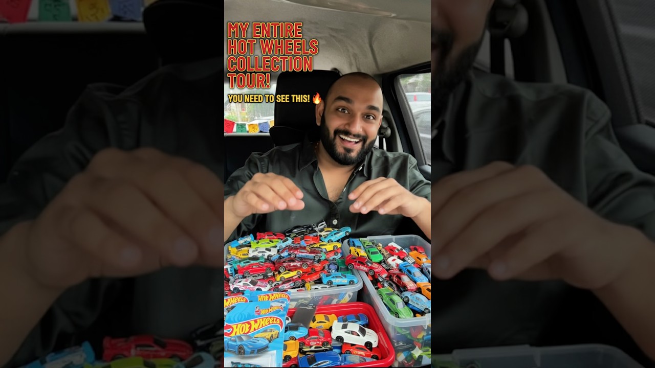 My ENTIRE Hot Wheels Collection TOUR! You Need To See This! #hotwheels #diecast #ytshorts #gaming