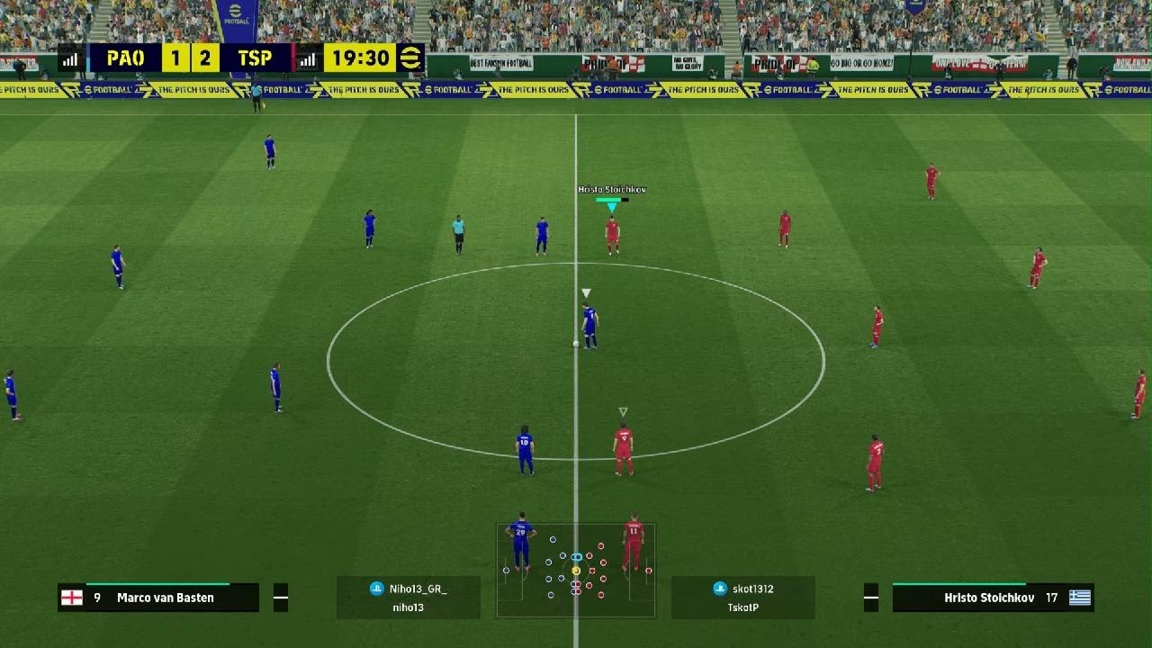 eFootball : Βροχή από γκολ! Stoichkov & Batistuta «καθάρισαν» για την Ελλάδα! ⚽