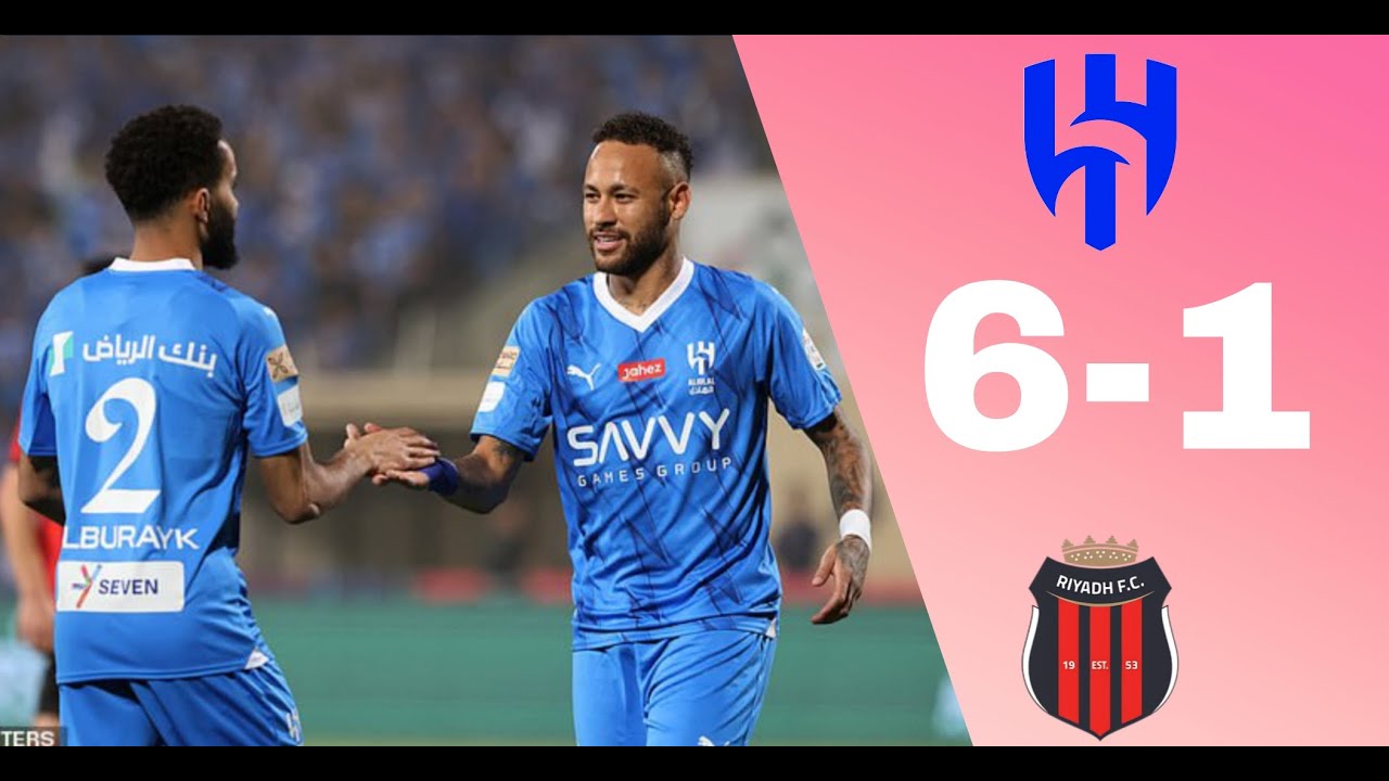 Al Hilal vs. Al Riyadh (6-1) | Saudi Pro League | All goals and extended highlights |