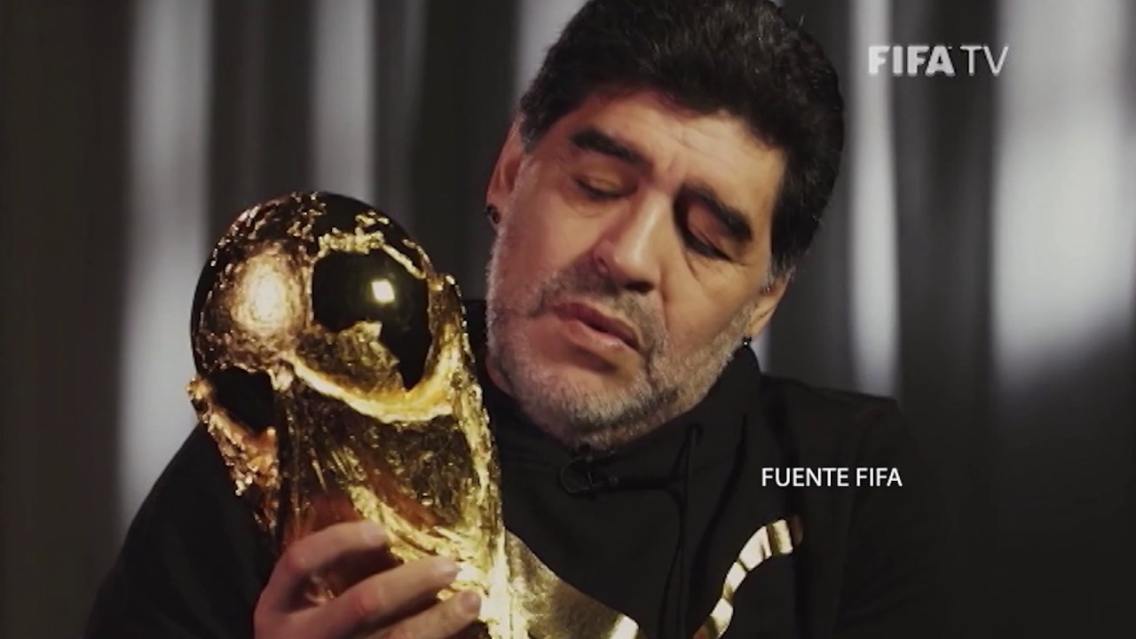MARADONA HABLA SOBRE COPA DEL MUNDO
