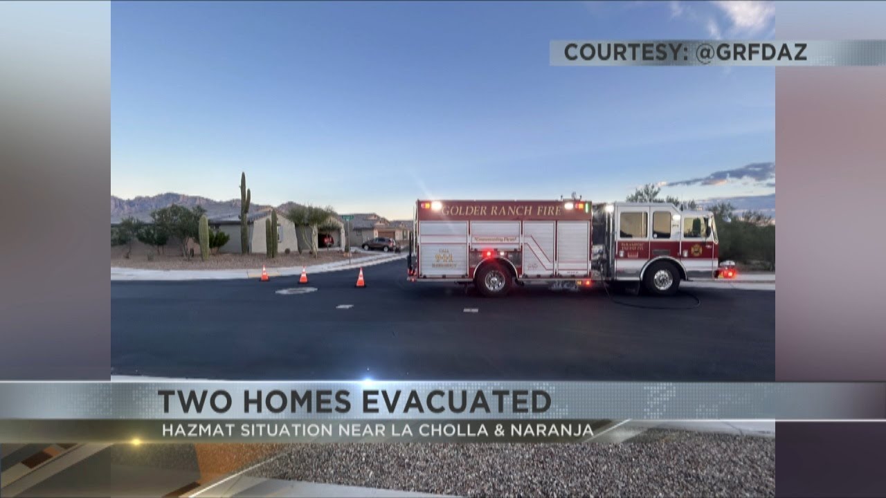 GRFD Hazmat team contains pool chemical spill in Oro Valley