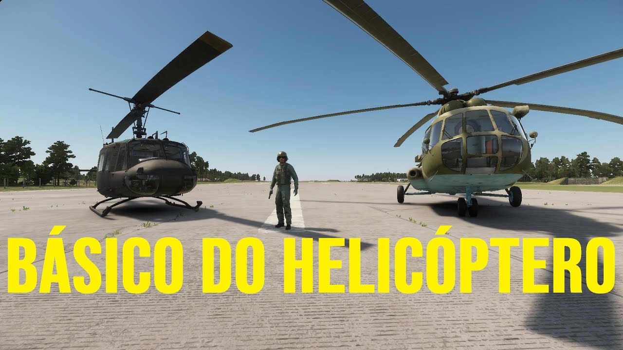 Como pilotar helicóptero no Arma Reforger