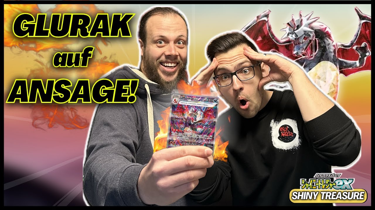 🔥Ziehen wir die Glurak Alt Art ?🔥 -  3 Displays Shiny Treasure ex
