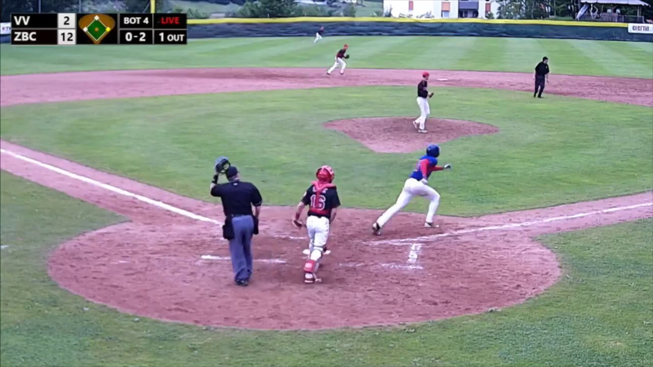 Baseball Highlights: Vindija Varazdin v. Zagreb Baseball Club