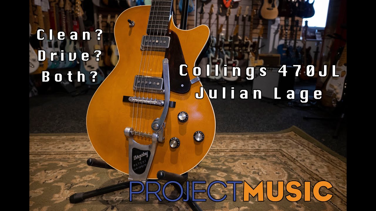 Collings 470 JL Julian Lage Antiqued Blonde - Project Music