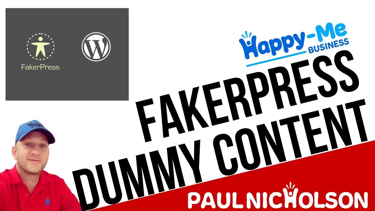 How To Add Dummy Wordpress Content   FakerPress Plugin Introduction