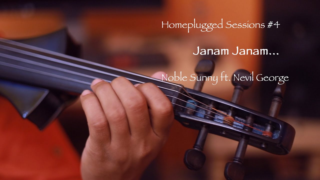 Janam Janam | Dilwale | SRK | Kajol | Violin Cover | Noble Sunny ft. Nevil Geroge