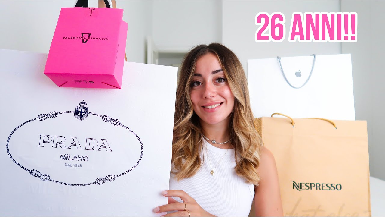 I MIEI REGALI DI COMPLEANNO 🎂 // +26!