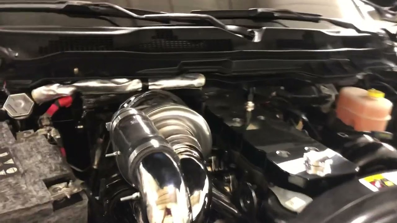 6.7 Cummins with Stainless Diesel Compound Turbo
