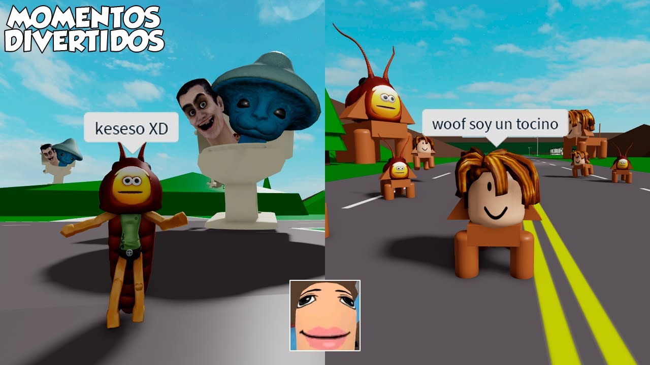 BROOKHAVEN PARODIAS MOMENTOS DIVERTIDOS (ROBLOX)