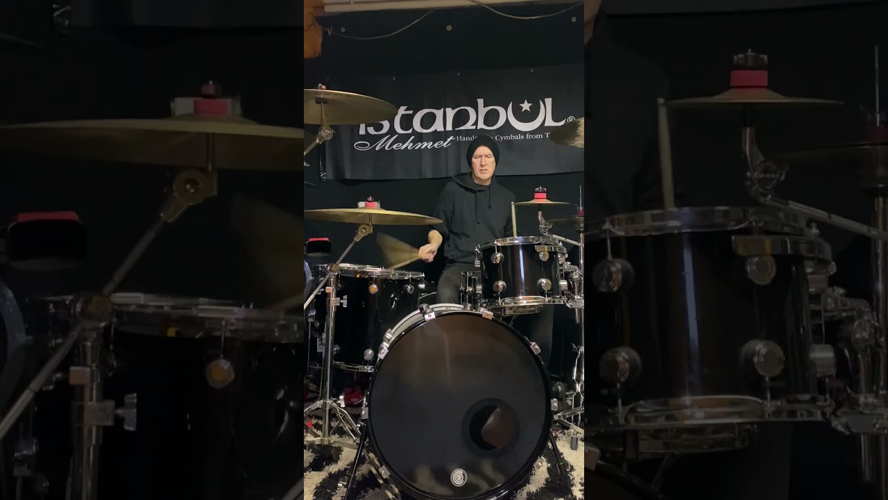 Practice🥁🤘🥁 #codedrumheads #istanbulmehmetcymbals #rohemadrumsticks #cympadchromatics