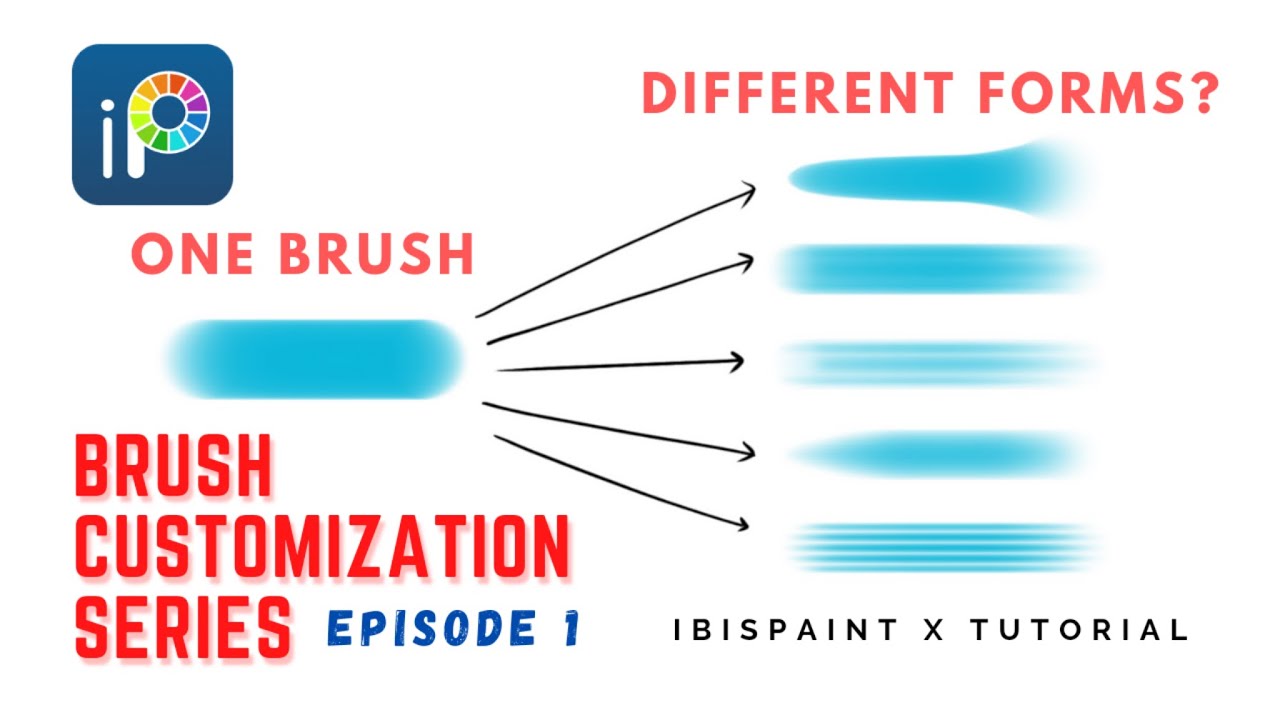 Brush Customization Series | Episode 1: Basic + Fade | Beginner's Course for Ibispaint X