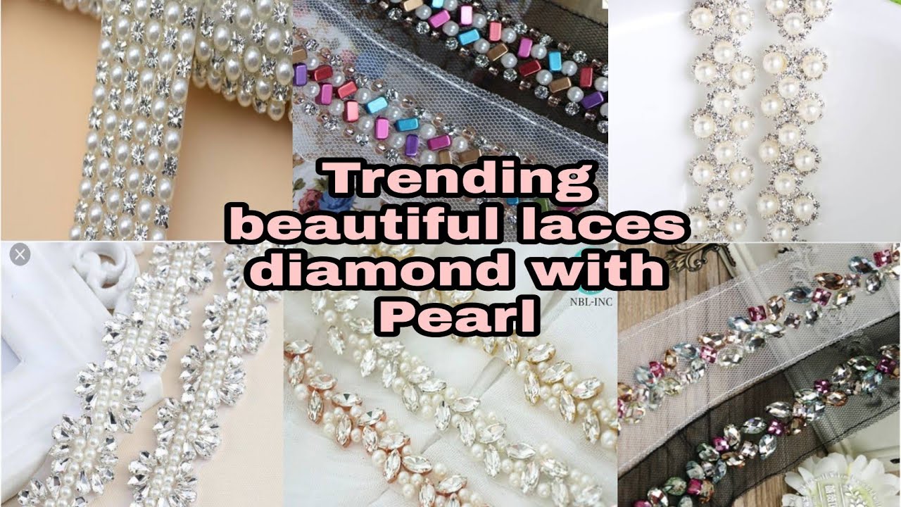 most beautiful Pearl with diamond lace |collection 2021|#wow only4you#