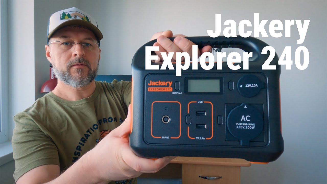 Портативная электростанция Jackery Explorer 240 ⚡🔋
