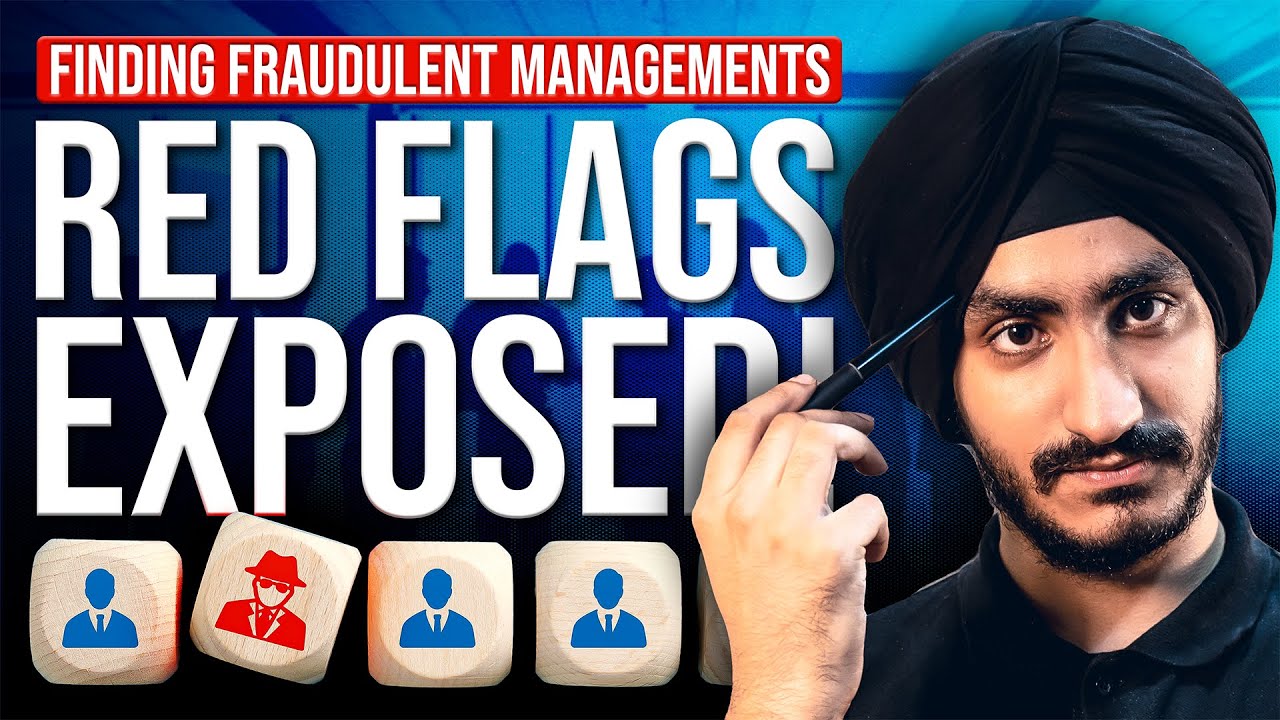 Masterclass on Finding Fraudulent Managements | 10 Point Checklist 🕵️‍♂️🔍
