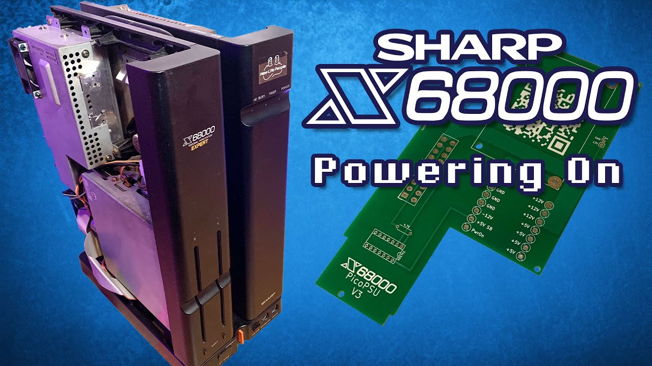 X68000 Expert - PSU Refurb and Internal Inspection