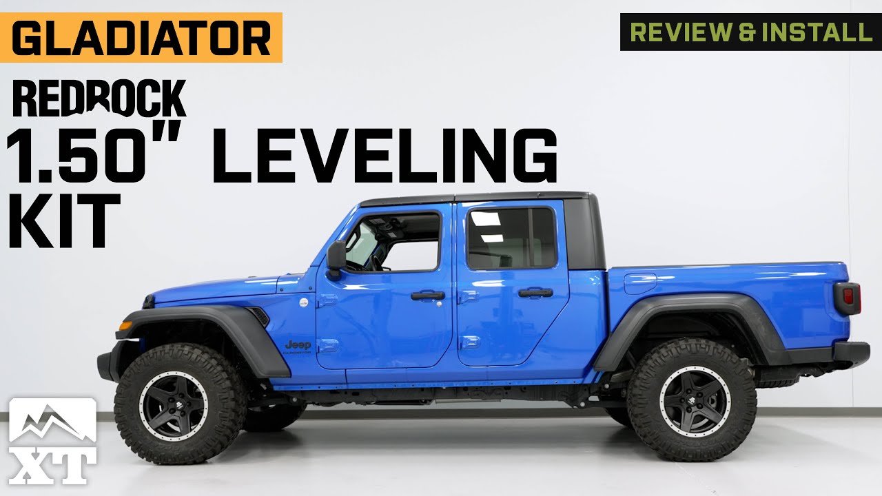 Jeep Gladiator JT RedRock 1.50-Inch Leveling Kit Review & Install