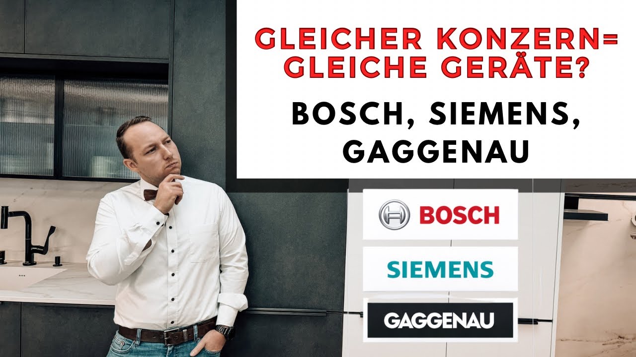Abzocke oder echter Unterschied? Was hinter BSH und Gaggenau steckt.