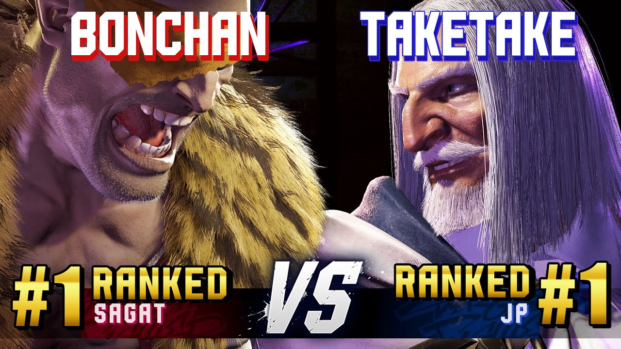 SF6 ▰ BONCHAN (#1 Ranked Sagat) vs TAKETAKE-PIANO (#1 Ranked JP) ▰ High Level Gameplay