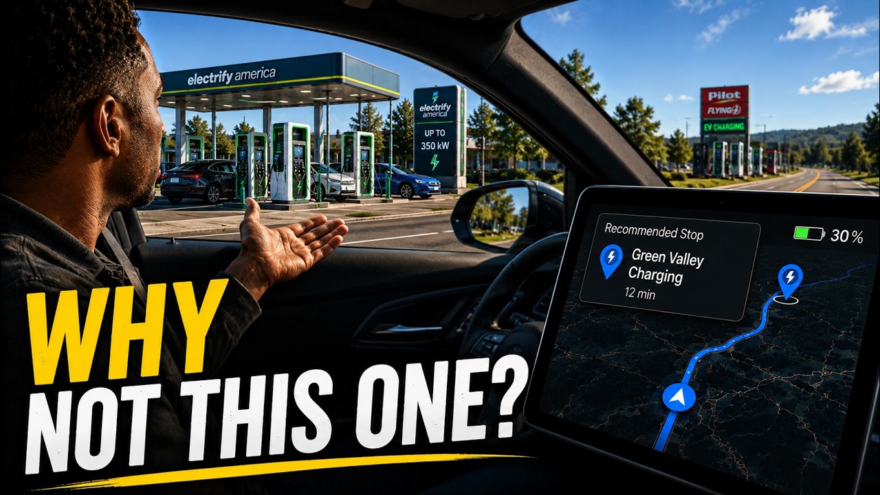 Why Your EV Wants You to Charge Here (and Not There)