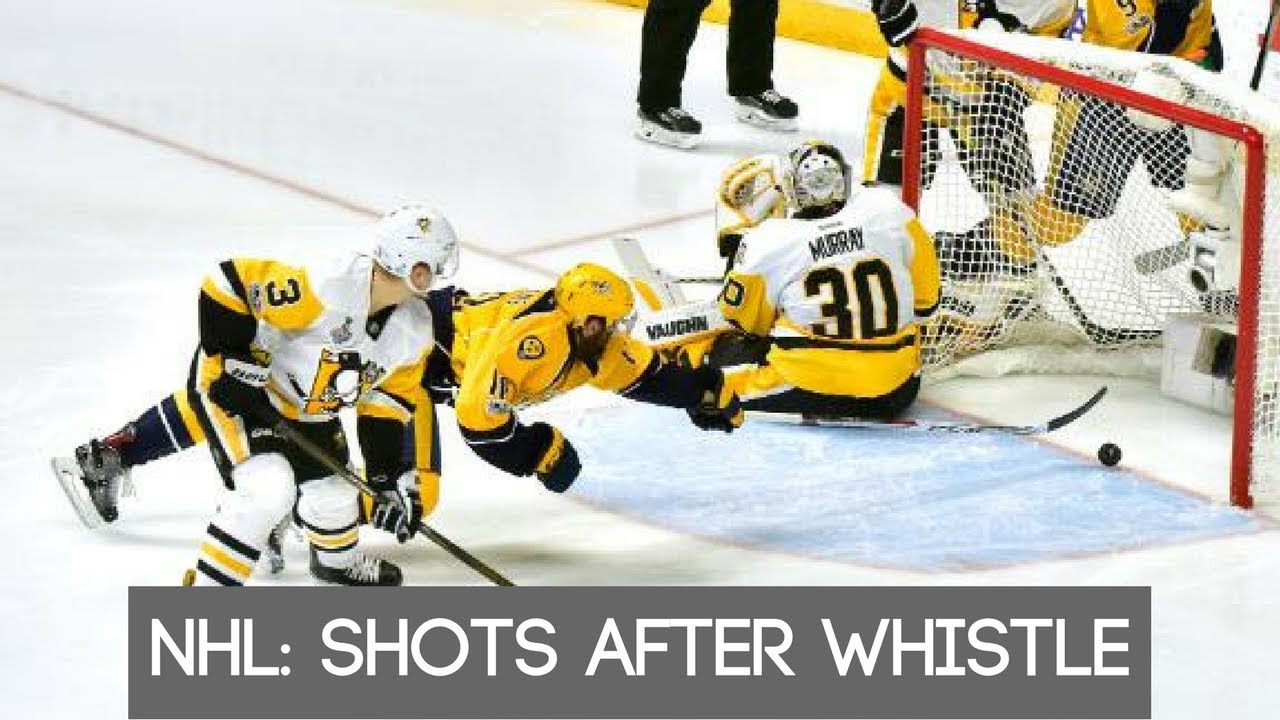 NHL: Shots after the whistle