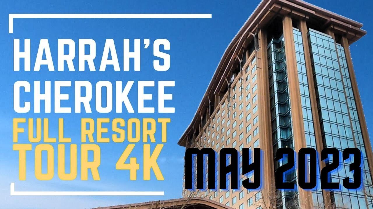 Full🚶Tour==Harrah's Cherokee Resort May 2023 #walkingtour #harrahs