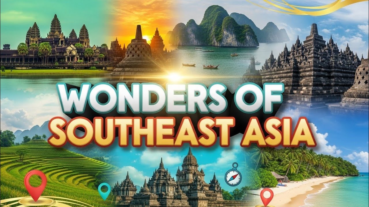 Wonders of Southeast Asia: A 4K Journey #SoutheastAsia#TravelIn4K#ExploreTheWorld