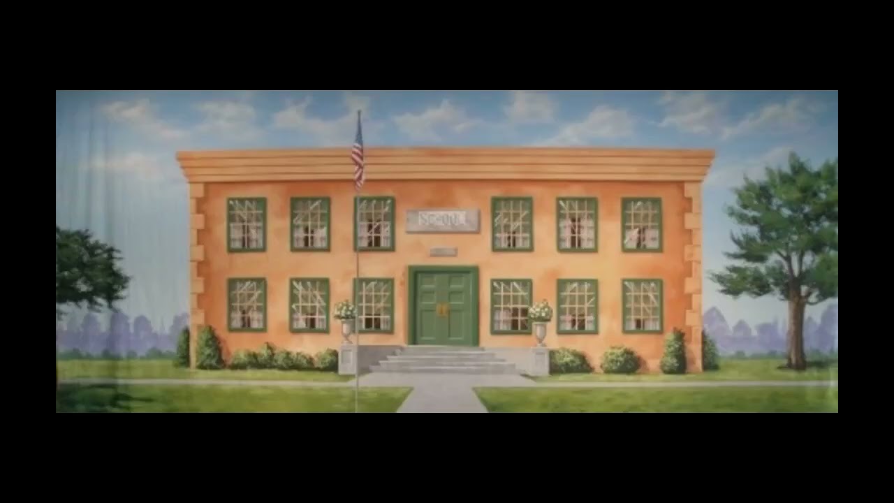 Grease the musical backdrops