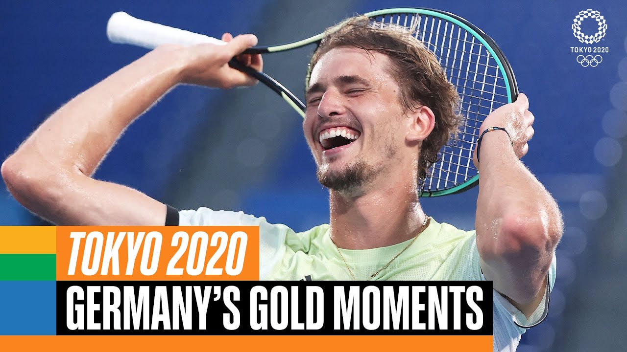 🇩🇪 🥇 Germany's gold medal moments at #Tokyo2020 | Anthems