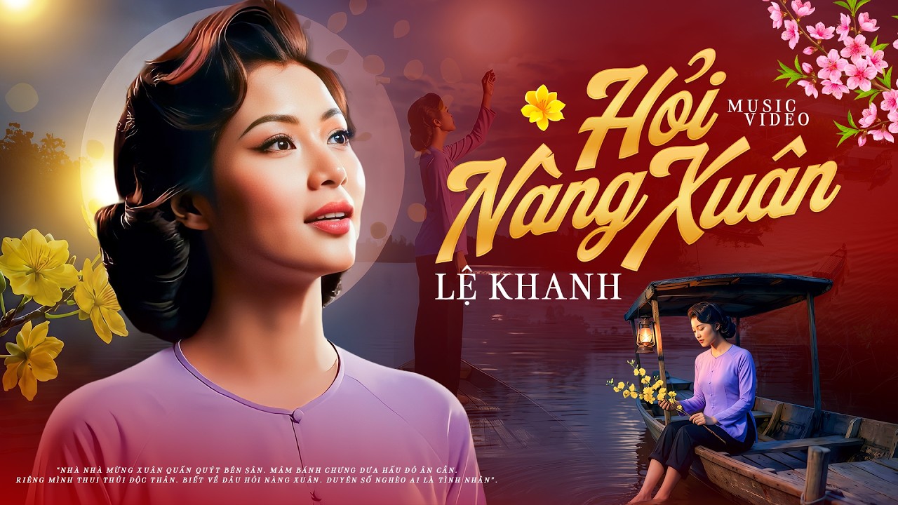 Hỏi Nàng Xuân - Lệ Khanh | Nhạc Xuân Hải Ngoại Hay Nhất 2026