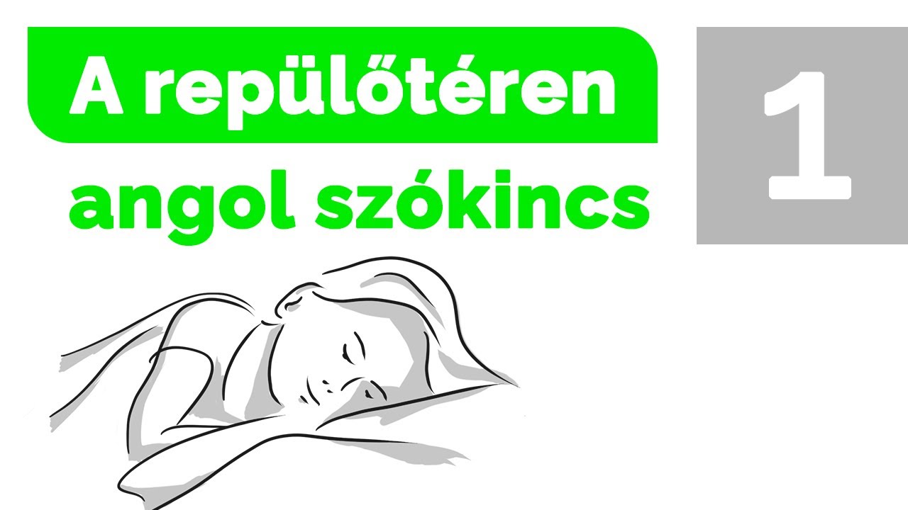 A REPÜLŐTÉREN 1. (At the Airport) - angol szavak + példamondatok 👈 Angol szókincs, angoltanulás