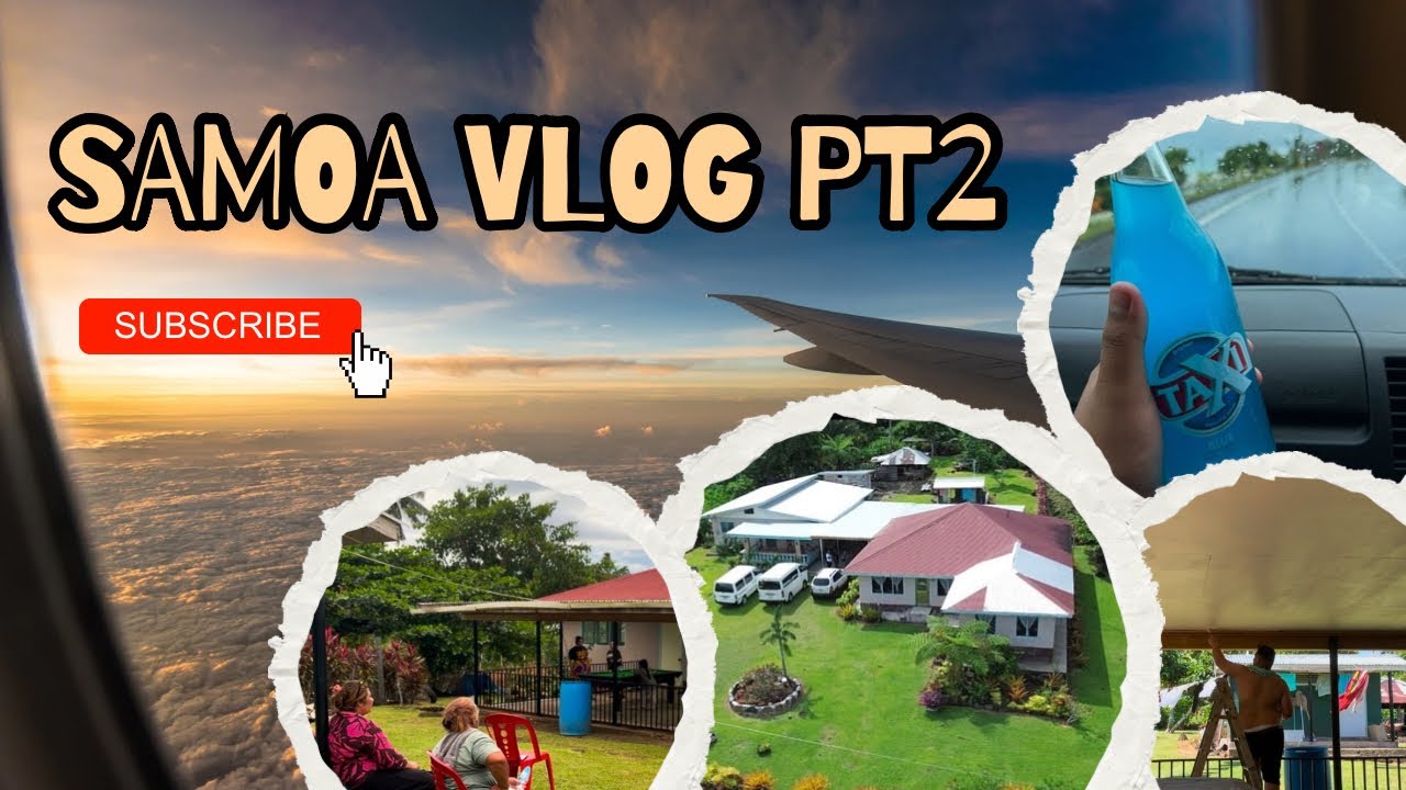 SAMOA VLOG PT 2 - TRAVEL TO APIA