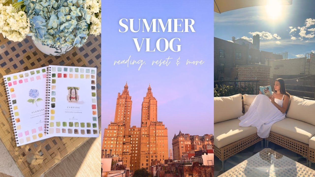 Life in NYC | slow mornings, reset + hobbies