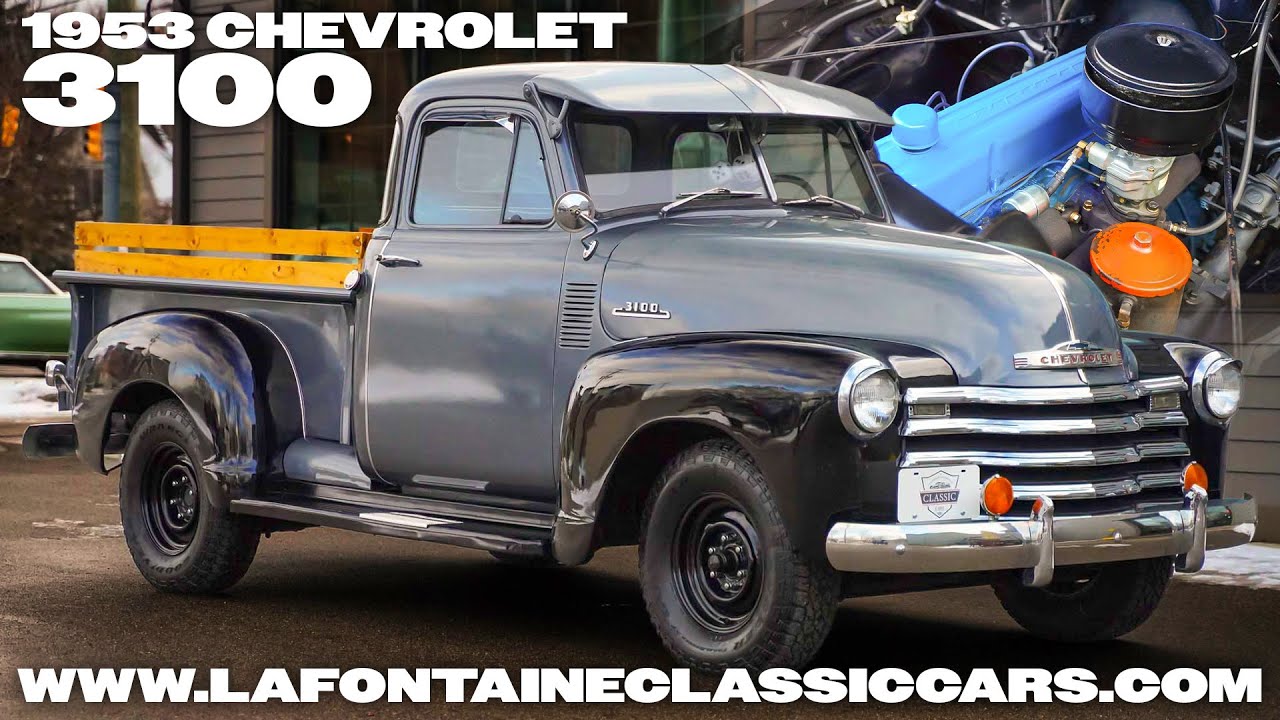 1953 Chevrolet 3100 RARE 5 Window!