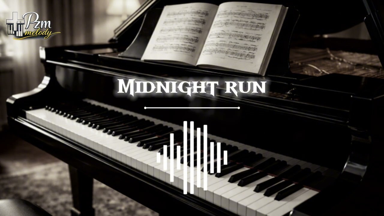 Midnight Run – Emotional Piano Beat / Calm Piano Music for Peace & Sleep