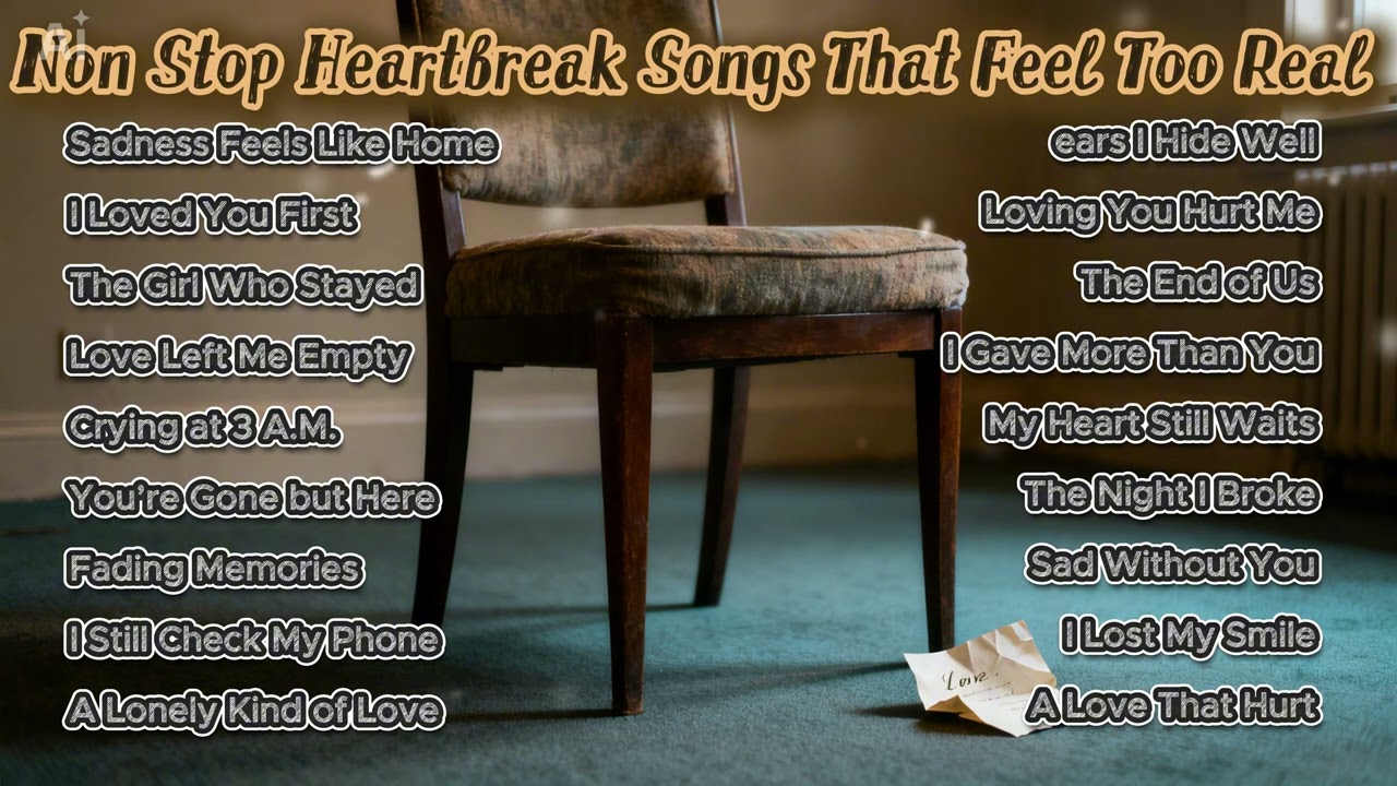 Non Stop Heartbreak Songs That Feel Too Real 💔
