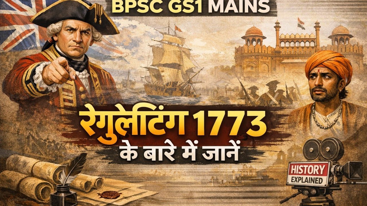 Regulating Act 1773 | BPSC Mains GS-1 | Complete Analysis in Hindi | Modern History
