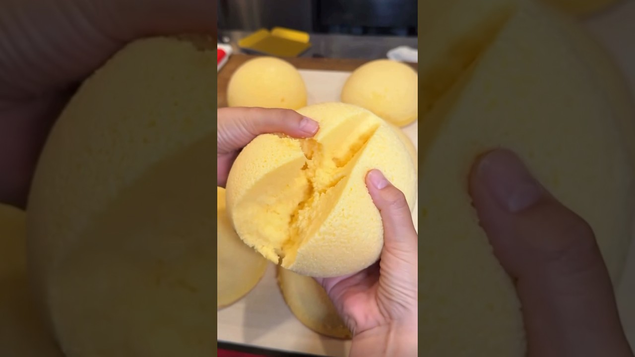 Souffl&eacute; japon&eacute;s de queso 🥰🍰 F&aacute;cil y esponjoso #Japon #Cheesecake #Shorts #Postres