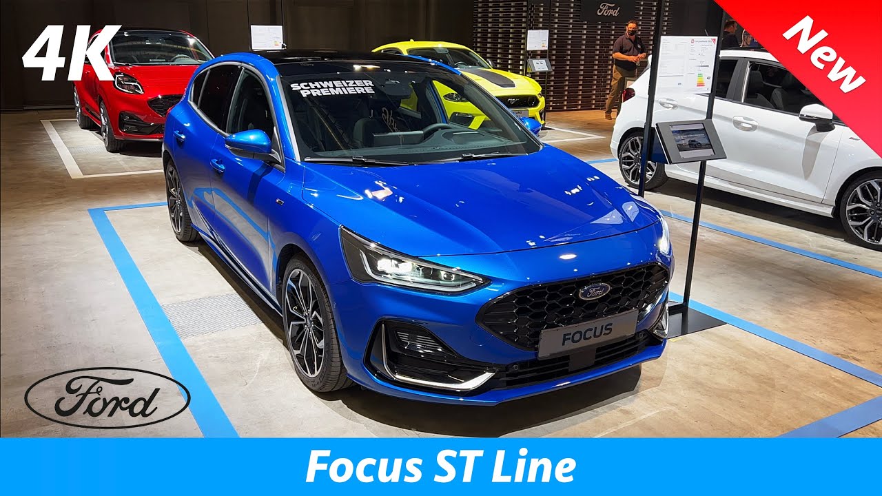 Ford Focus ST Line 2022 - ПОЛНЫЙ обзор в 4K | Экстерьер - Интерьер