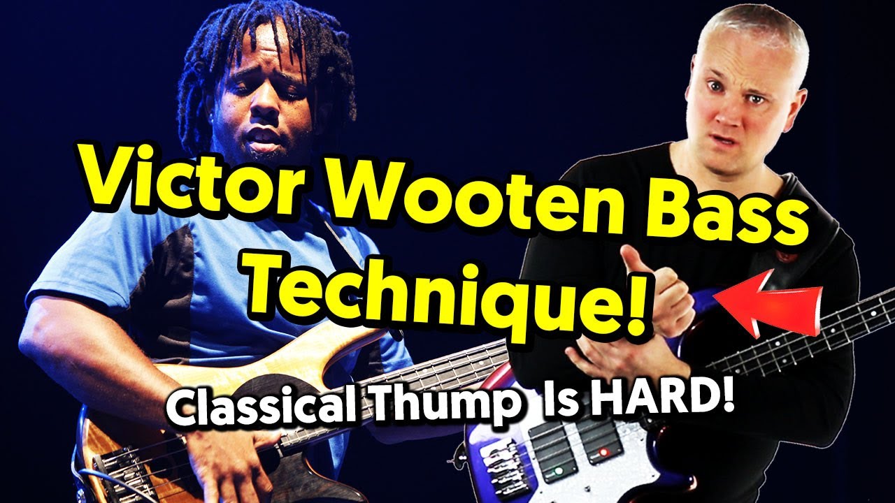 Victor Wooten Classical Thump Slap Technique (Tutorial & Tabs)