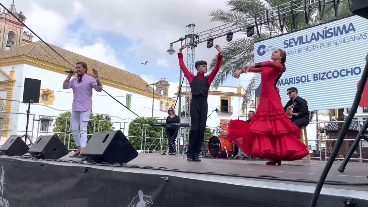 Lucía Benavides en Utrera, gala Sevillanisima.