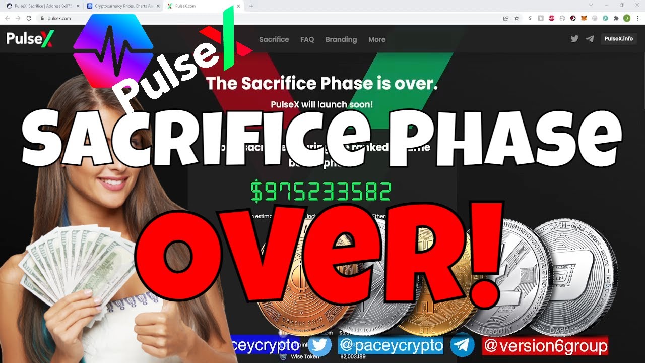 Pulse X Sacrifice Phase Over! People Still Sacrificing #pulsechain | Pulse Chain Release Date?