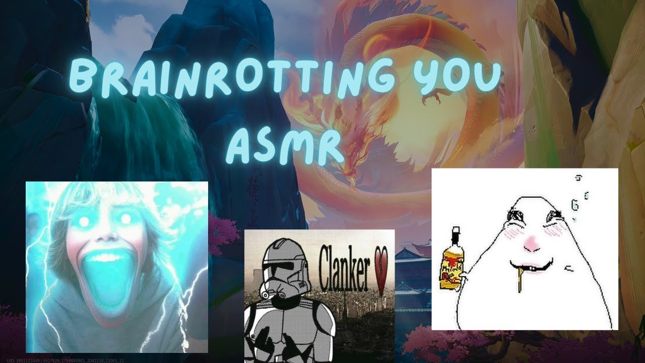Gamer girl whispers brainrot to you ASMR (Rivals, OW2, Stardew Valley)