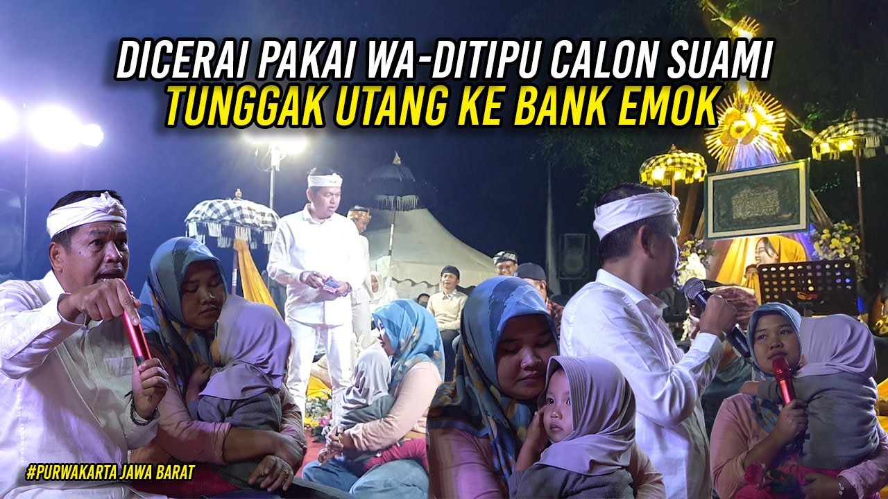 DICERAI PAKAI WHATSAPP TINGGALKAN ANAK-TERT1PU OLEH CALON SUAMI TUNGGAK UTANG KE BANK EMOK (cover)