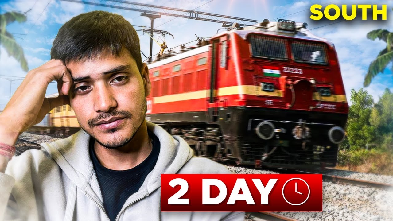 I spent 2 Days in train☹️|Bareilly to Karnataka | Artist Vijay #vlog