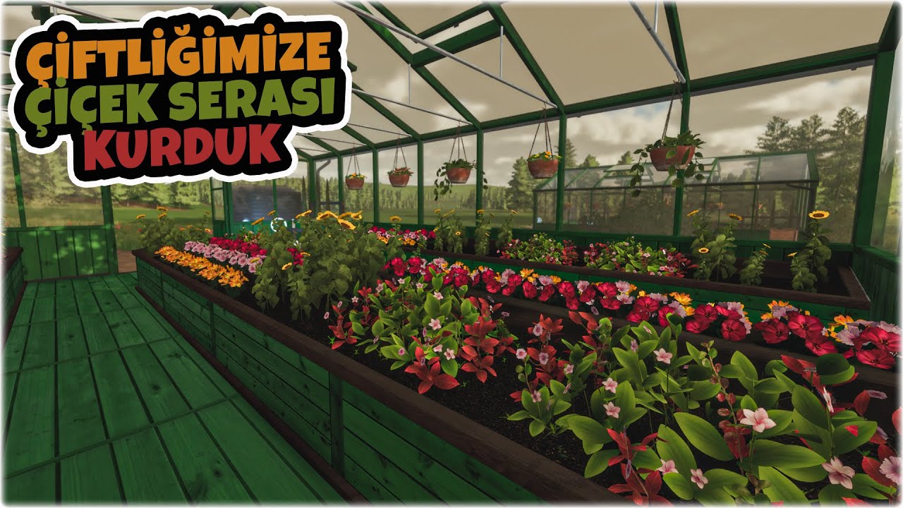 ESKİ SERALARI SATTIK YENİ ÇİÇEK SERASI KURDUK🚜No Man's Land🚜 Farming Simulator 22 🚜BÖLÜM 26