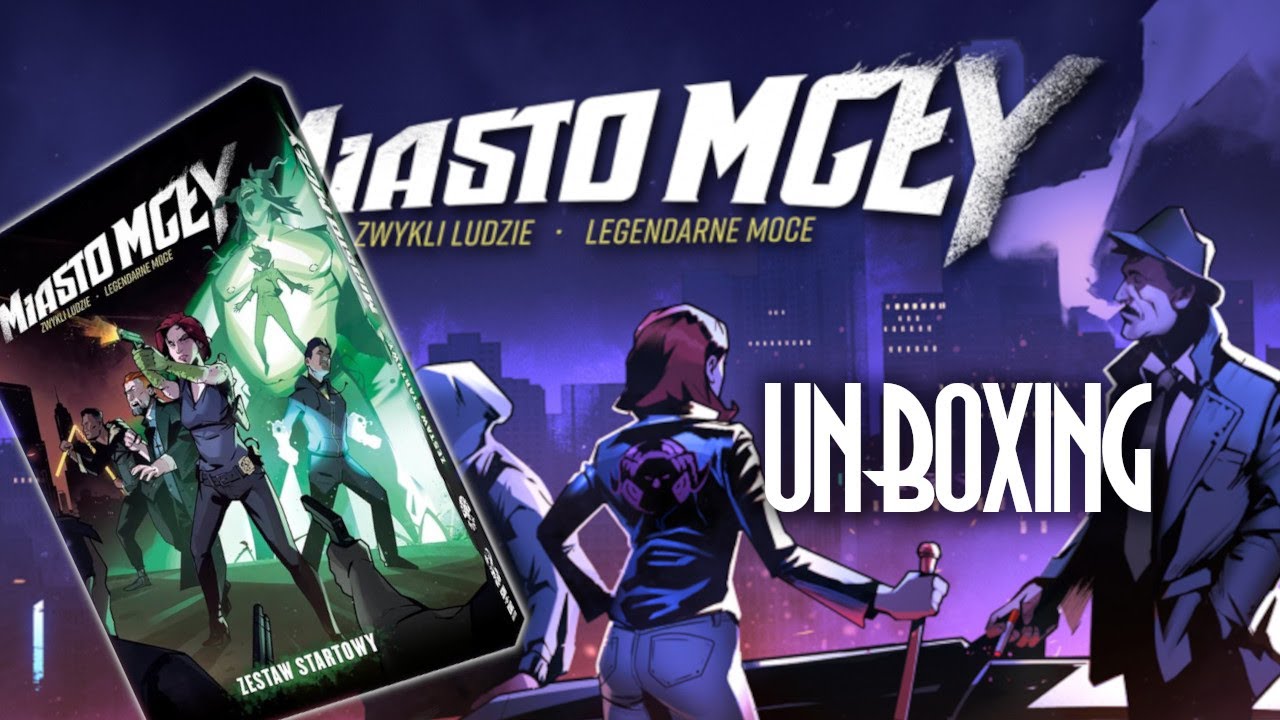 Miasto Mgły - Zestaw Startowy | UNBOXING